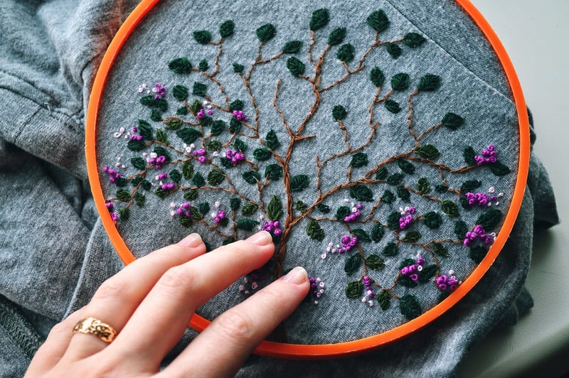 Embroidered Jeans